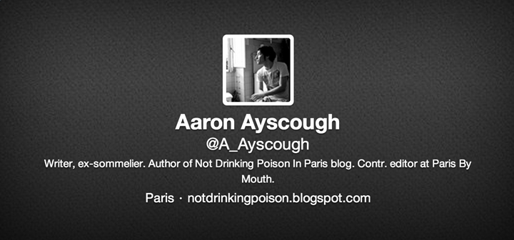 Twitter 25: Aaron Ayscough