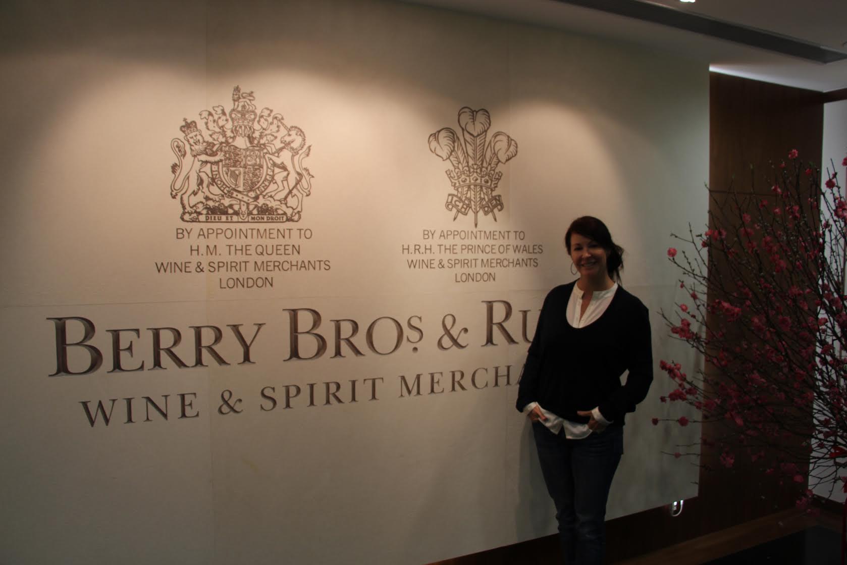 Amanda Longworth of Berry Bros & Rudd in Hong Kong