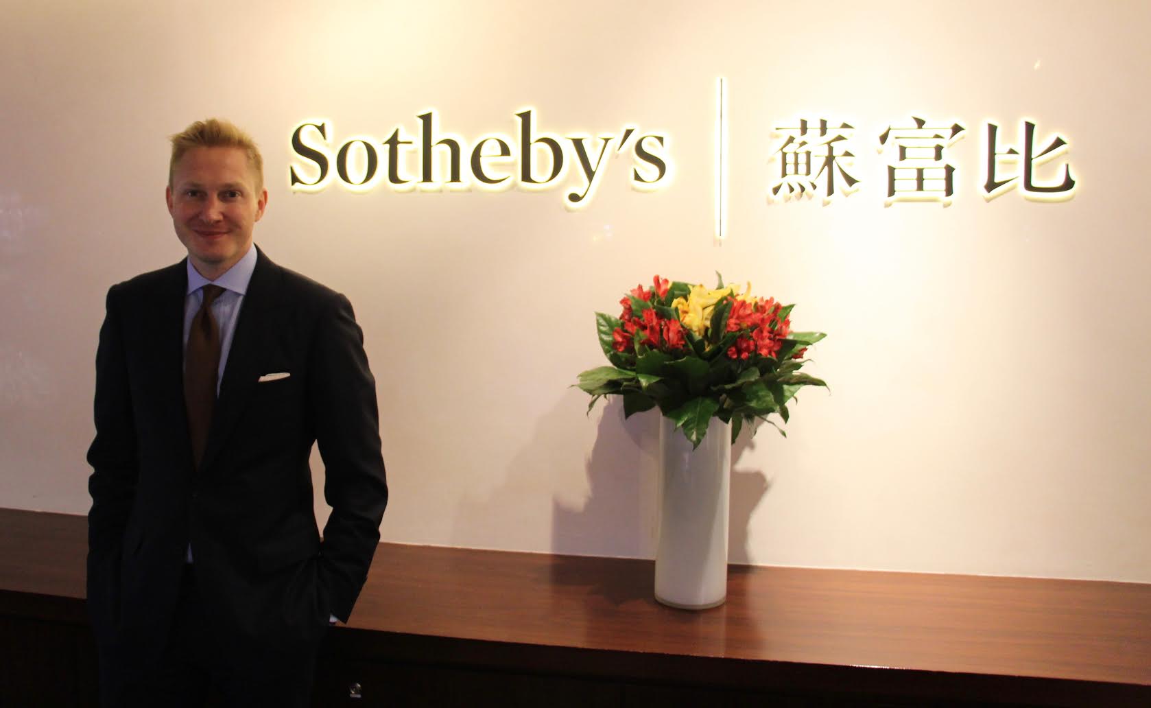 Adam Bilbey, Sotheby’s Head of Wine in Hong Kong