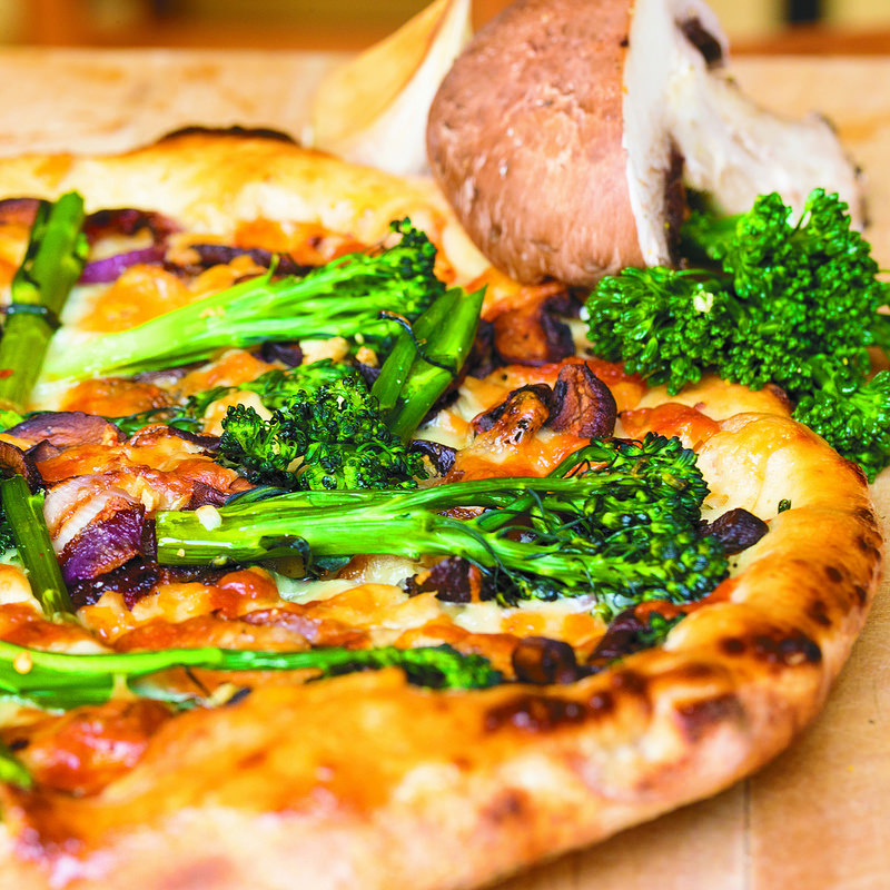 Recipe: Vegetarian Broccoli Rabe Pizza 