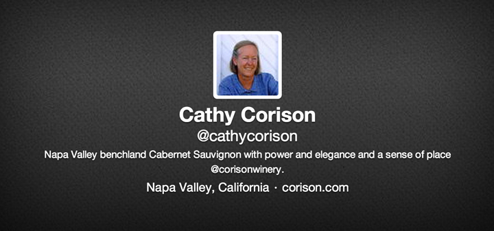 Twitter 25: Cathy Corison