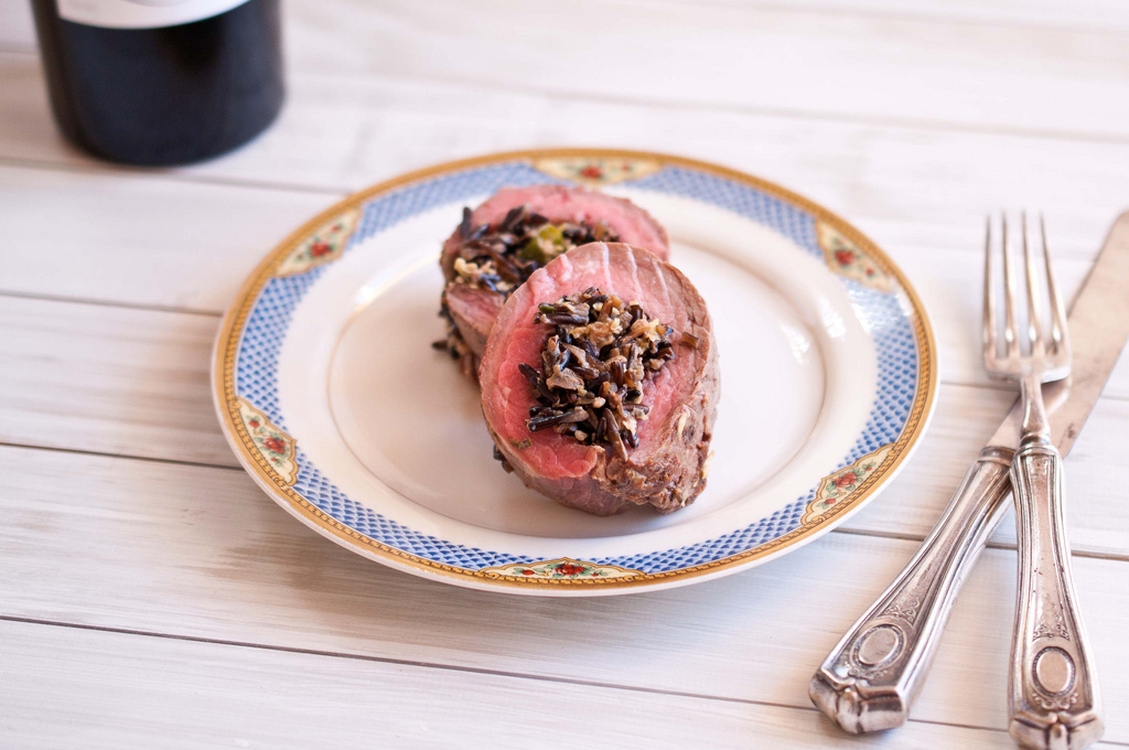 What Wine for Flank Steak and Wild Rice Roulades? 