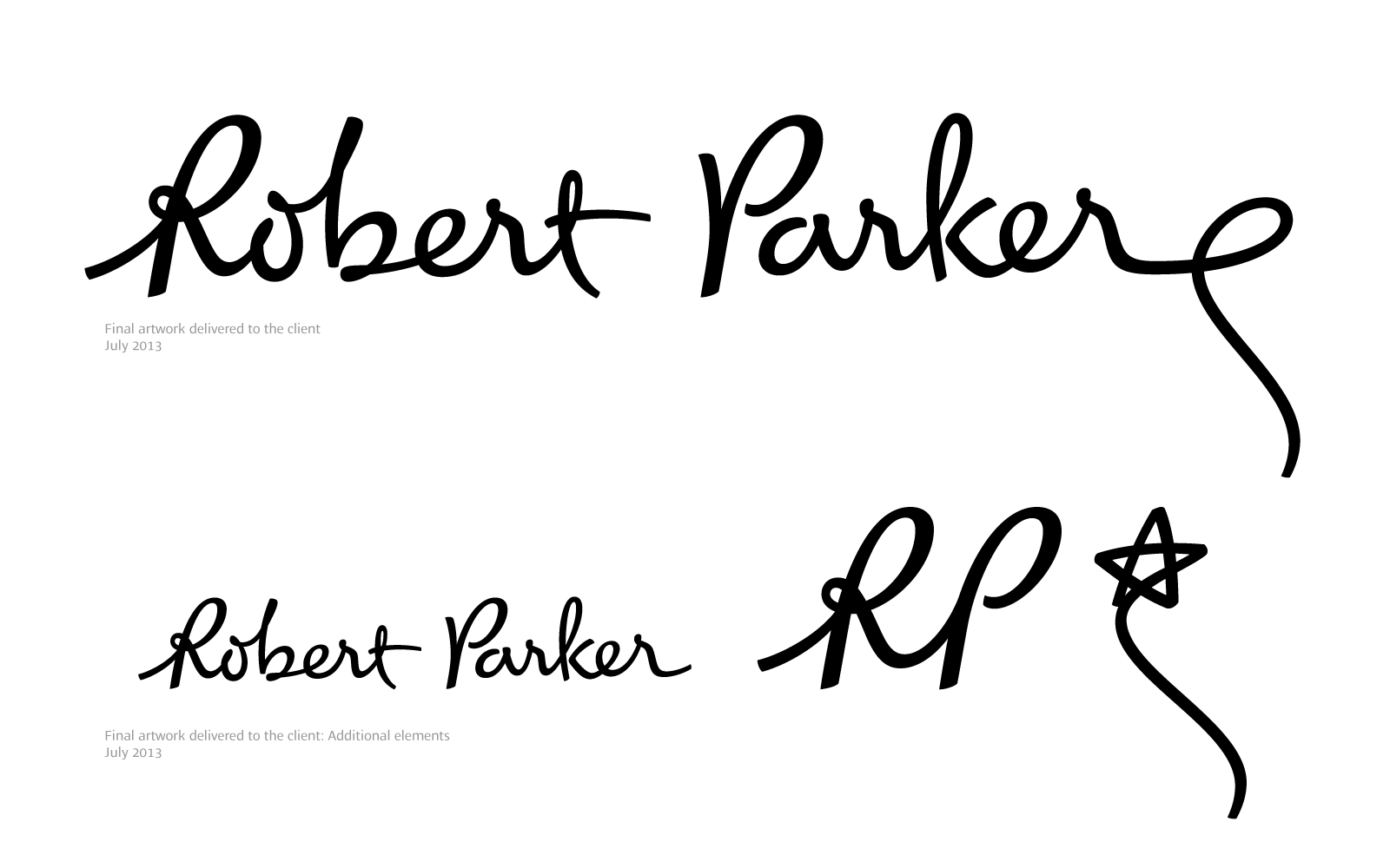 Logotype, Robert Parker, and Rejection