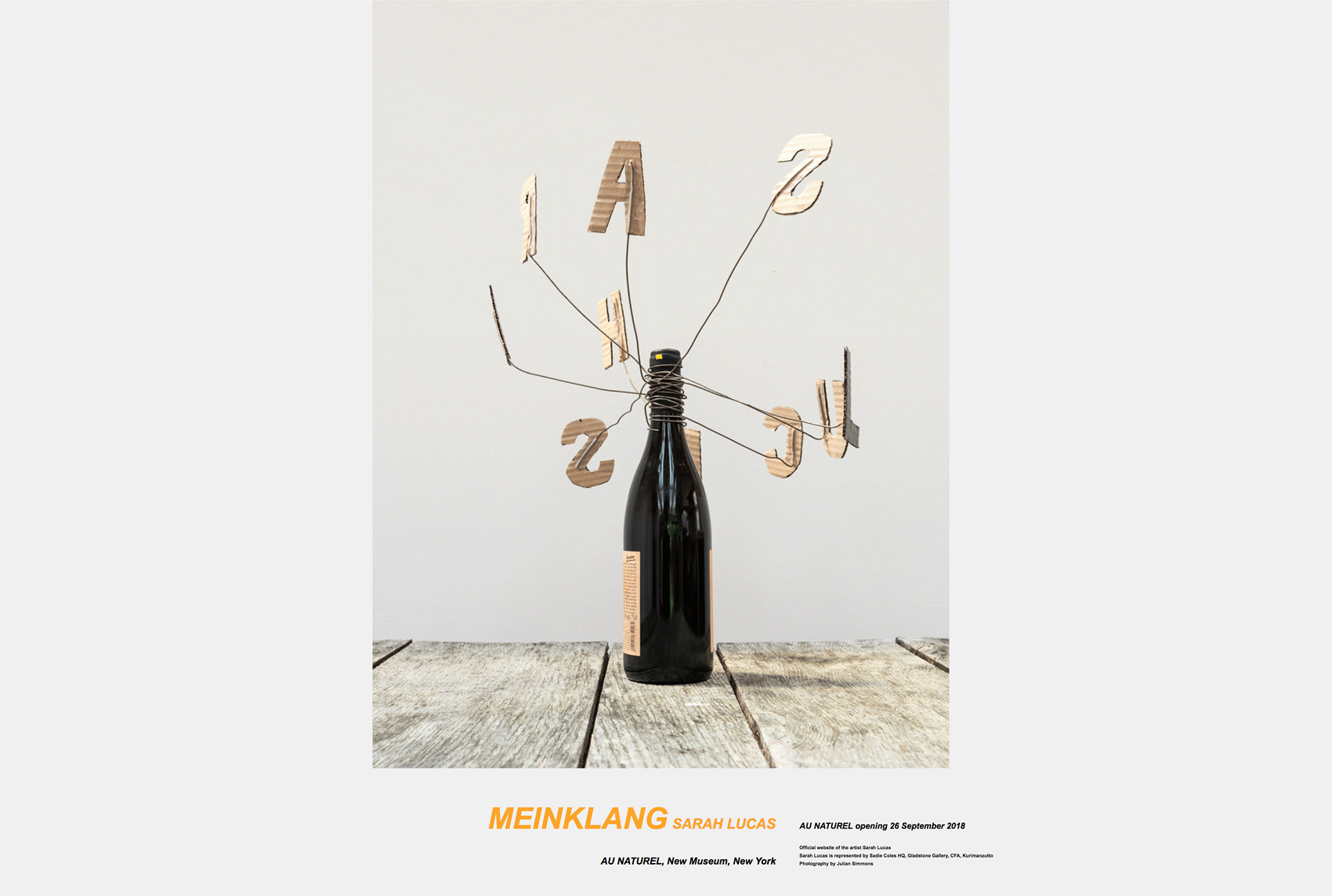 Wine Transformed Into Art:  Meinklang Sarah Lucas