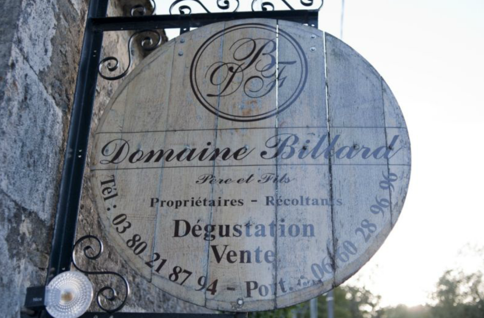 Wines of Domaine Billard