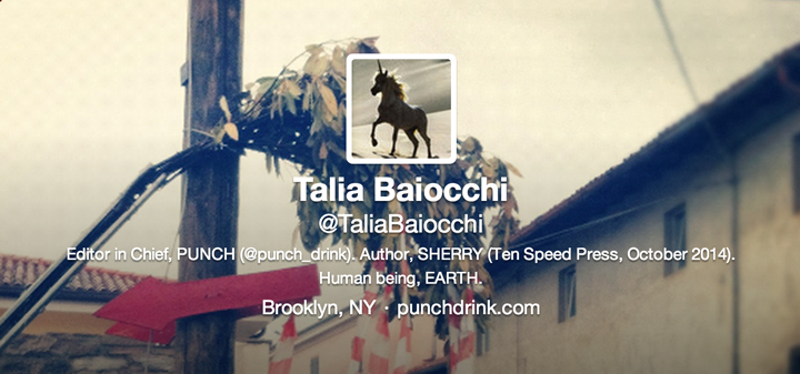 Twitter 25: Talia Baiocchi