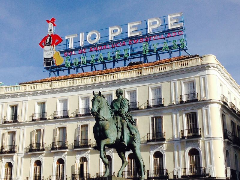 Tio Pepe Neon Sign Goes to 11, Still Number One In Madrid