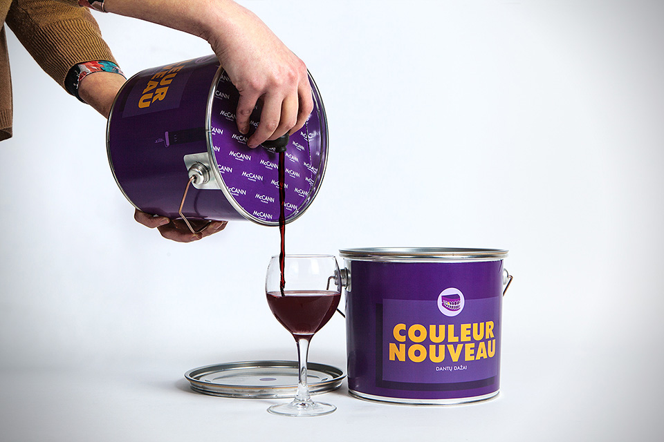 Pour Yourself a Glass of Wine From a Paint Can