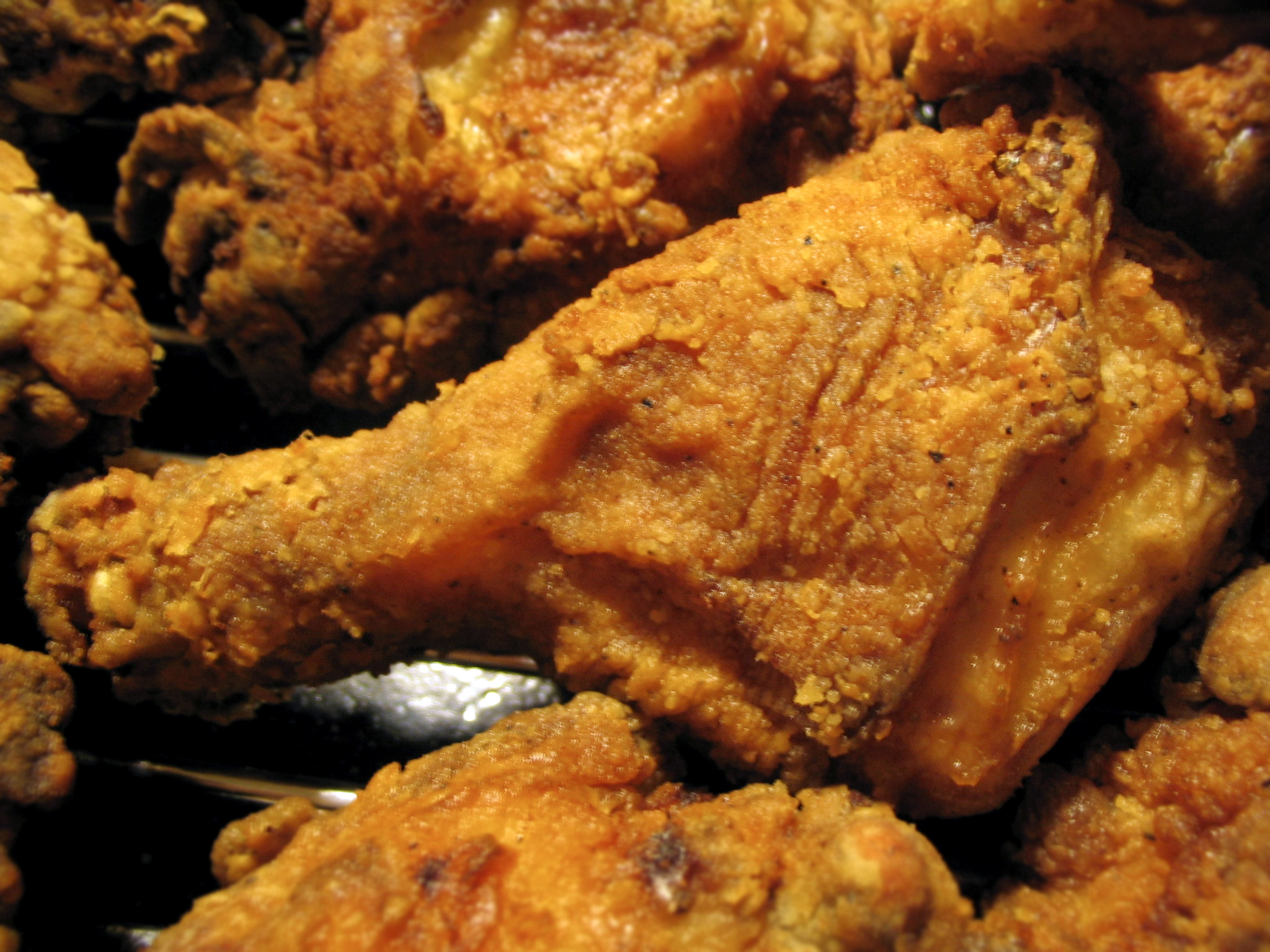 Crispy fried chicken