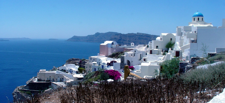 caldera oia santorini