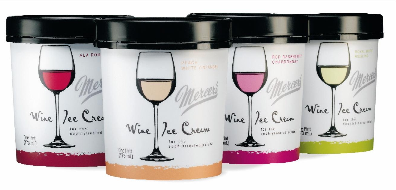 Mercer's Wine Ice Cream